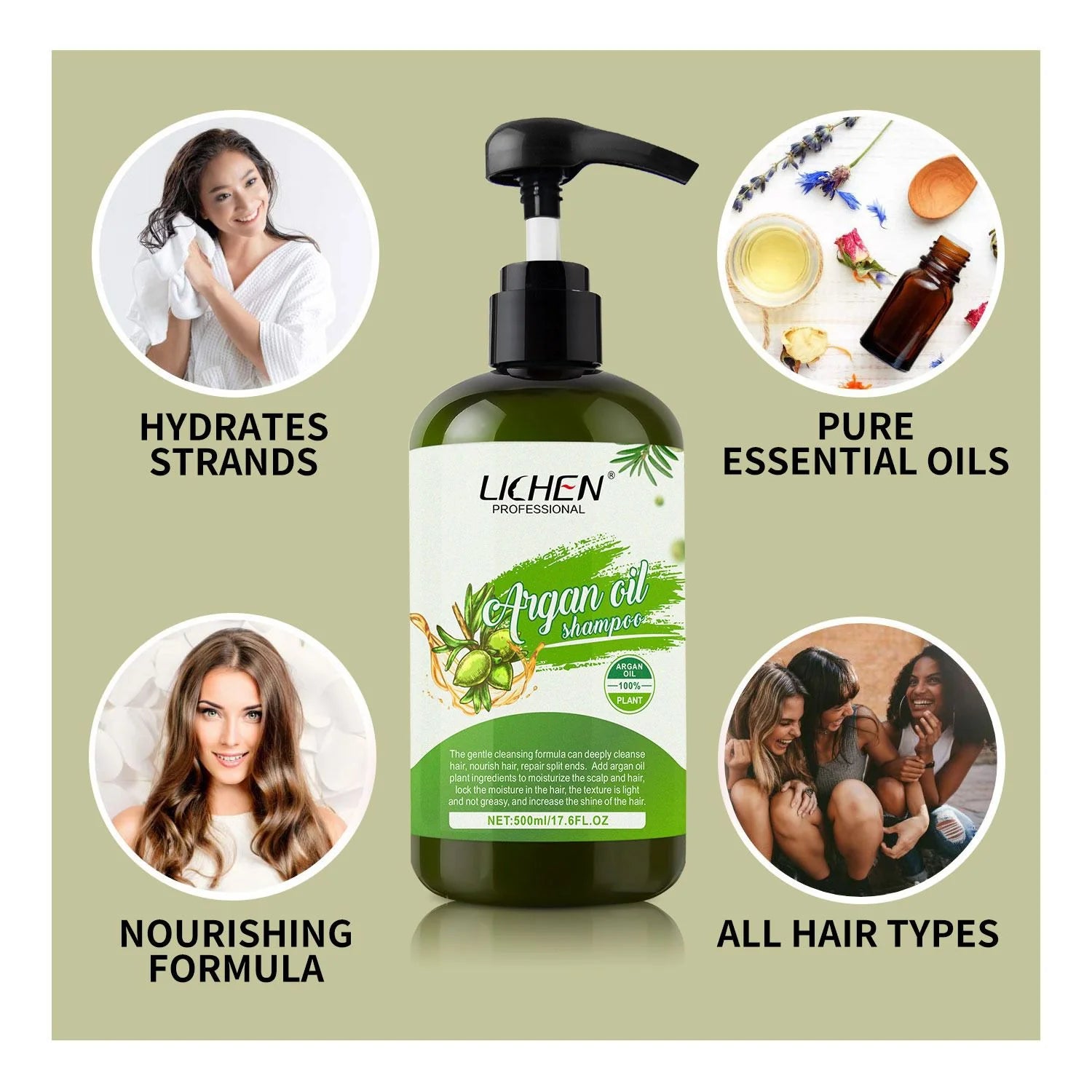 Argan Oil Shampoo (500ml)